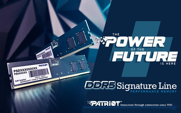 PATRIOT reveals their Signature DDR5 Memory 6 4800MHz, Alder Lake, DDR5, Intel, LGA1700, Memory, Patriot, RAM, system memory, Z690